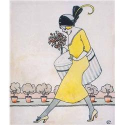 Géza Faragó (1877-1928) - Spring- walki