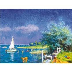 István Boldizsár (1897-1984) - Sailing 