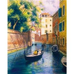 Jeno Koszkol (1868-1935) - Venetian gon