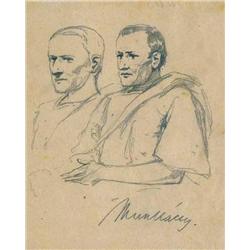 Mihály Munkácsy (1844-1900) - Study to 