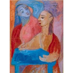 Magda Zemplényi (1899-1965) - Friends, 