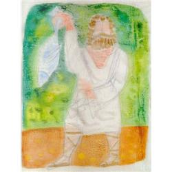 Endre Bálint (1914-1986) - Bearded fish