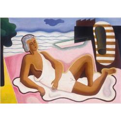 Sándor Bortnyik (1893-1976) - Beach-lad