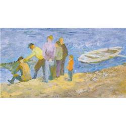 István Szonyi (1894-1960) - On the rive