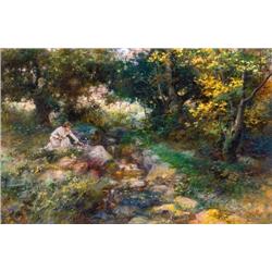 Antal Neogrády (1861-1942) - Flower-pic