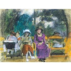 István Farkas (1887-1944) - In the park