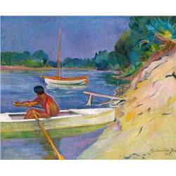 Géza Bornemisza (1884-1966) - Boatman o