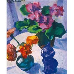 Sándor Ziffer (1880-1962) - Flower-stil