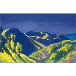 Dávid Jándi (1893-1944) - Evening lands