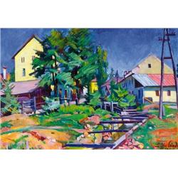 Sándor Ziffer (1880-1962) - Mill-brook,