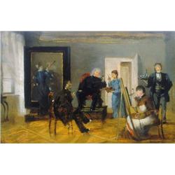 Lajos Bruck (1846-1910) - Studio-detail