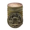 Image 2 : Roll of (20) Brilliant Uncirculated 1957-D Franklin Half Dollar Coins
