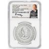 Image 1 : 1792-2017 Half Disme 1 oz. Silver Medal NGC PF70 W/Edmund C. Moy Signature