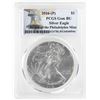 Image 1 : 2016-P $1 American Silver Eagle Coin PCGS Gem BU Struck at the Philadelphia Mint