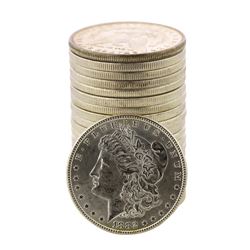 Roll of (20) Brilliant Uncirculated 1882 $1 Morgan Silver Dollar Coins