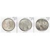Image 1 : Lot of (3) 1925-S $1 Peace Silver Dollar Coins