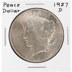 1927-D $1 Peace Silver Dollar Coin