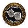 Image 1 : .999 Silver Slots A Fun Casino Las Vegas, NV $10 Limited Edition Casino Gaming Token