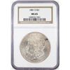 Image 1 : 1881-S $1 Morgan Silver Dollar Coin NGC MS65
