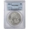 Image 1 : 1884-O $1 Morgan Silver Dollar Coin PCGS MS62