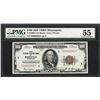 Image 1 : 1929 $100 Federal Reserve Bank Note Minneapolis Fr.1890-I PMG About Uncirculated 55