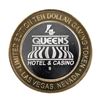Image 2 : .999 Silver Four Queens Hotel & Casino  Nevada $10 Limited Edition Gaming Token