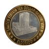 Image 2 : .999 Fine Silver Eldorado Reno, Nevada $10 Limited Edition Gaming Token