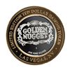 Image 1 : .999 Silver Golden Nugget Las Vegas, Nevada $10 Casino Limited Edition Gaming Token