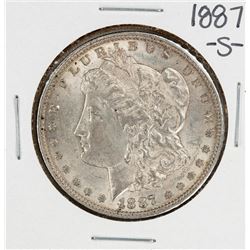 1887-S $1 Morgan Silver Dollar Coin