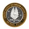Image 1 : .999 Silver Hilton Las Vegas, Nevada $10 Casino Limited Edition Gaming Token
