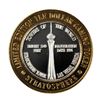 Image 1 : .999 Silver Stratosphere Las Vegas, Nevada $10 Casino Limited Edition Gaming Token