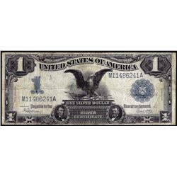 1899 $1 Black Eagle Silver Certificate Note
