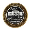 Image 2 : .999 Silver Binions Horseshoe $10 Casino Limited Edition Gaming Token