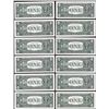 Image 2 : District Set of (12) 1969B $1 Federal Reserve Notes