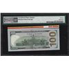 Image 2 : 2013 $100 Federal Reserve Note Atlanta Cutting ERROR PMG Gem Uncirculated 66EPQ