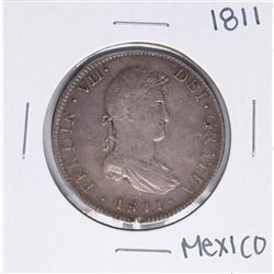 1811 MoHJ Mexico 8 Reales Silver Coin