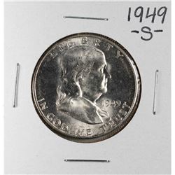 1949-S Franklin Half Dollar Coin