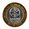 Image 2 : .999 Silver Slots A Fun Casino Las Vegas, NV $10 Limited Edition Casino Gaming Token