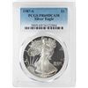 Image 1 : 1987-S $1 Proof American Silver Eagle Coin PCGS PR69DCAM