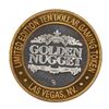 Image 2 : .999 Silver Golden Nugget Las Vegas $10 Limited Edition Casino Gaming Token