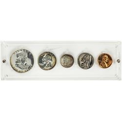 1962 (5) Coin Proof Set