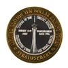 Image 2 : .999 Silver Stratosphere Las Vegas, NV $10 Casino Limited Edition Gaming Token