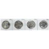 Image 1 : Group of (4) 1991 $1 American Silver Eagle Coins