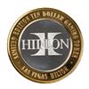 Image 1 : .999 Silver Hilton Las Vegas, Nevada $10 Casino Limited Edition Gaming Token