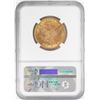 Image 2 : 1882 $10 Liberty Head Eagle Gold Coin NGC MS62