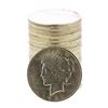 Image 1 : Roll of (20) 1927-D $1 Peace Silver Dollar Coins