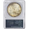 Image 3 : 1890-O $1 Morgan Silver Dollar Coin PCGS MS64 Rattler Holder Amazing Toning