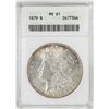 Image 1 : 1879 $1 Morgan Silver Dollar Coin ANACS MS61