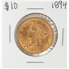 Image 1 : 1894 $10 Liberty Head Eagle Gold Coin