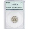 Image 1 : 1936 Mercury Dime Coin PCGS MS65FB Old Green Rattler